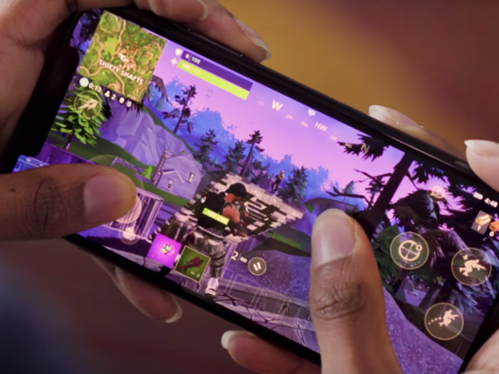 3. "Fortnite" is available on every platform, including phones and tablets.