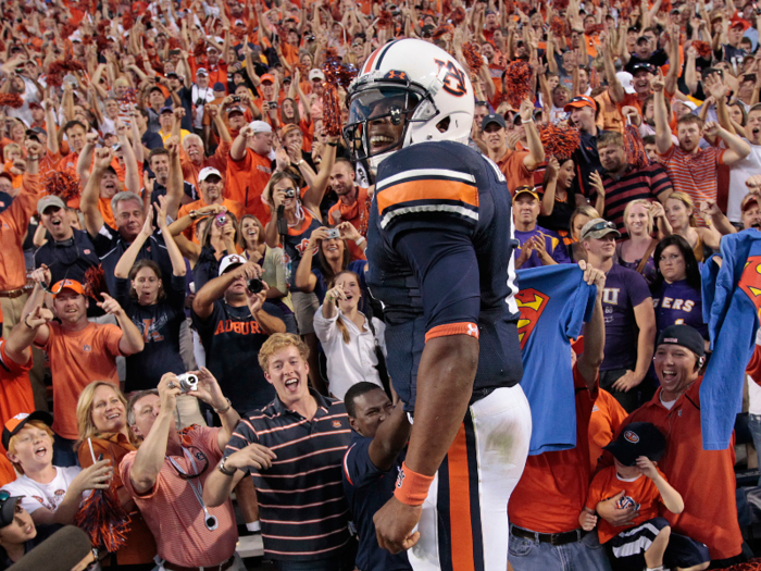 Cam Newton enthralled SEC football fans during his time at Auburn, pulling off the school