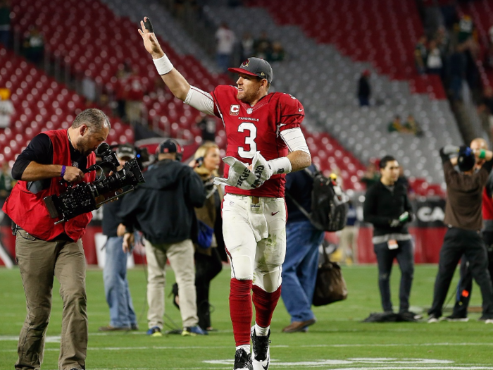 Palmer went on to have a successful career in the pros, playing for 14 seasons for the Bengals, Raiders, and Cardinals, before retiring after the 2017 season.