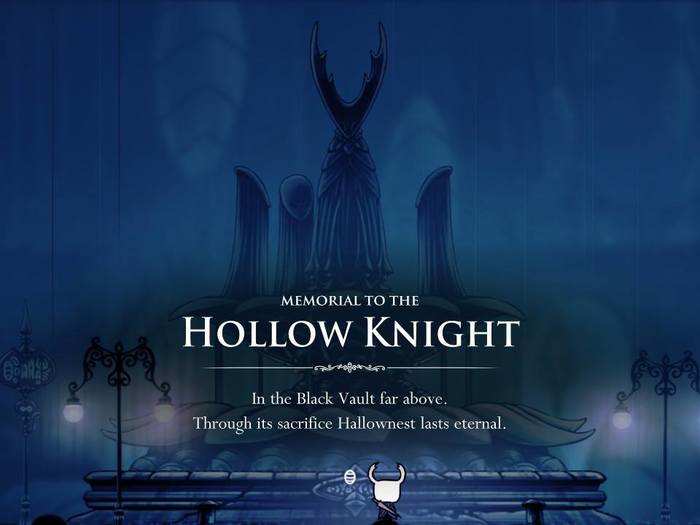 Taken as a whole, "Hollow Knight" is an unforgettable experience that