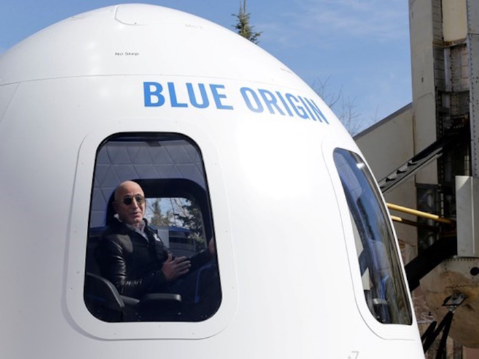 In the long term, Bezos intends for Blue Origin to support large-scale human spaceflight, with the goal of colonizing the solar system.