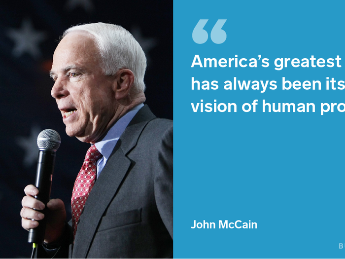 John McCain on America