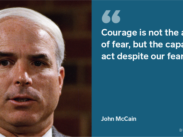 John McCain on courage