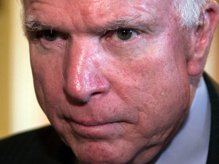 McCain feuded with President Donald Trump.