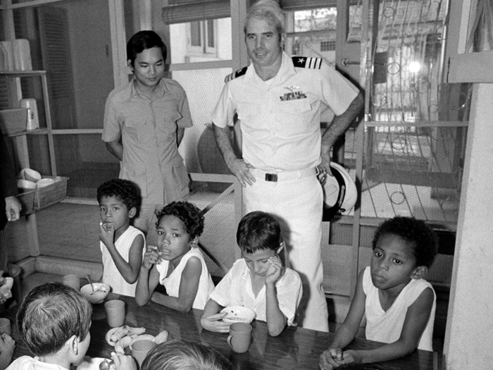 McCain made several trips back to Vietnam to bridge relations with the US.