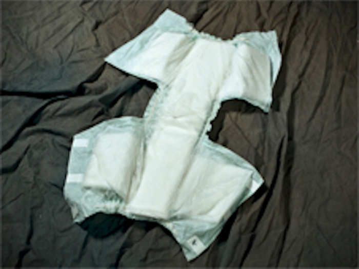 Today, male and female astronauts use these Maximum Absorbency Garments when doing spacewalks.