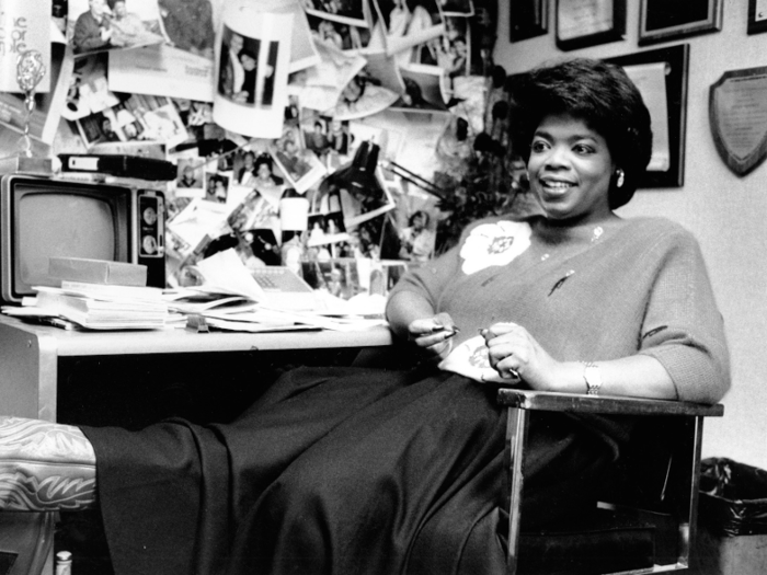 Winfrey was instead placed on a local talk show, interviewing celebrities. "I felt like this is what I