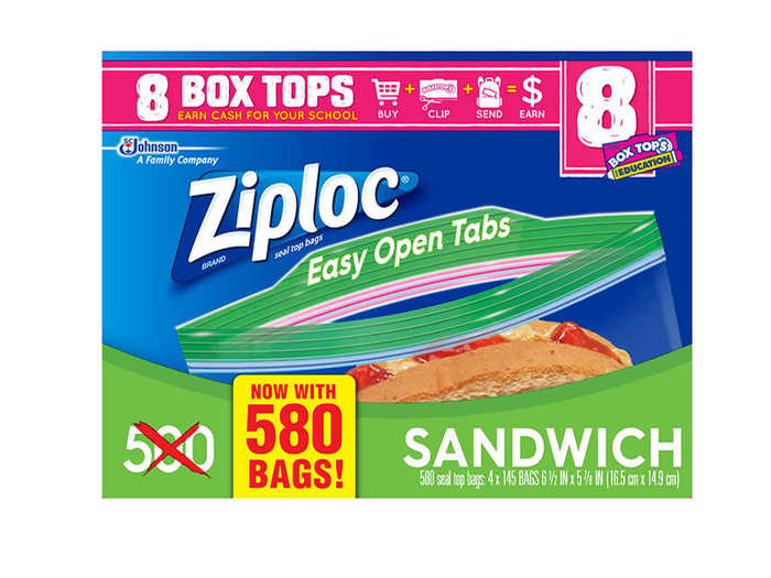 Ziploc Sandwich Bags