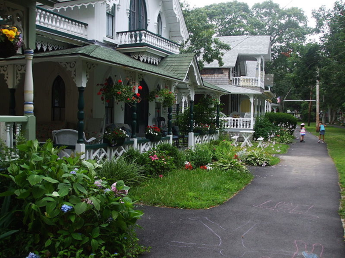 Before they were considered highly desirable real estate in an exclusive resort time, the cluster of cottages made up a Methodist summer camp.