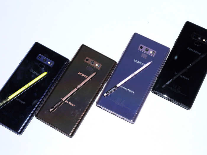 3. The Galaxy Note 9 features way more storage capacity than the Galaxy S9 or S9+.