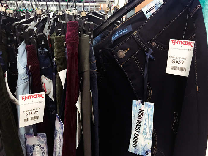 Prices were low across the entire store. A pair of jeans cost $16.99...