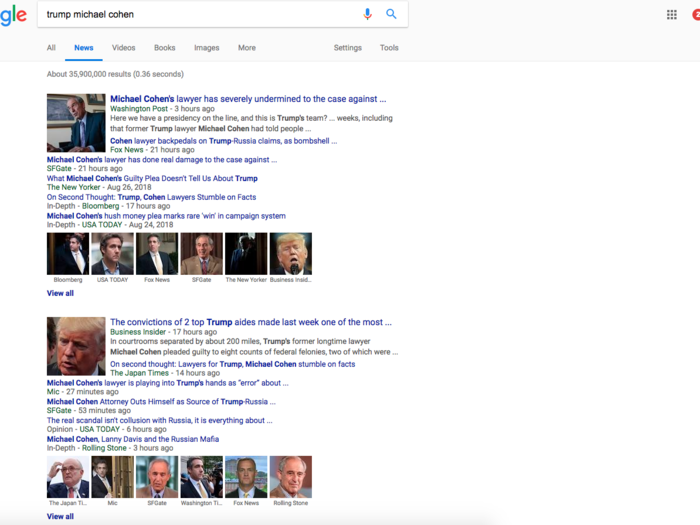 While Google Search seems to present news stories from sources favored by more liberal-leaning audiences, there could be plenty of good reasons for that.