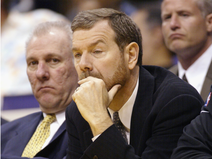 P.J. Carlesimo was an assistant coach with the Spurs, his first coaching job following an infamous altercation with Latrell Sprewell while with the Warriors.