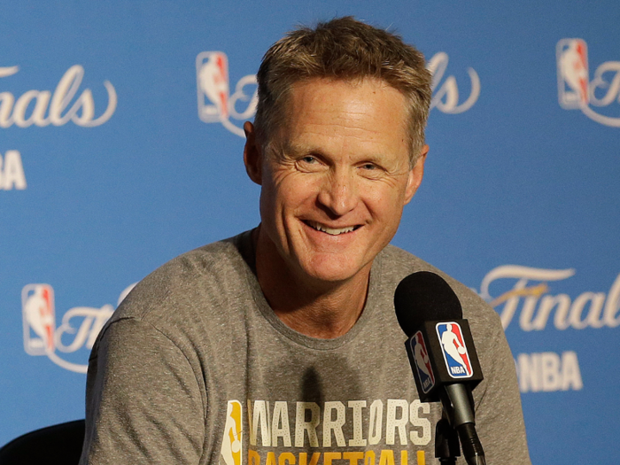 Kerr retired the next season after 15 years in the NBA. He was a GM for the Phoenix Suns, then an NBA analyst for TNT. He now coaches the Golden State Warriors.