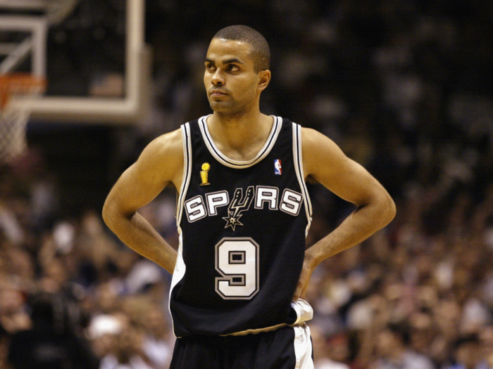 Tony Parker was just 20 years old and in his second NBA season, but he took over as the full-time starting point guard, averaging 15 points and 5 assists per game.