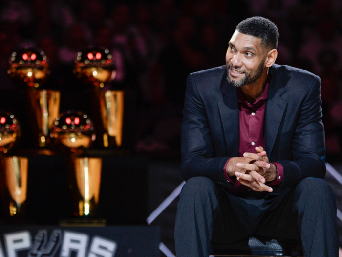 Duncan retired in 2016 after winning three more championships en route to becoming the Spurs