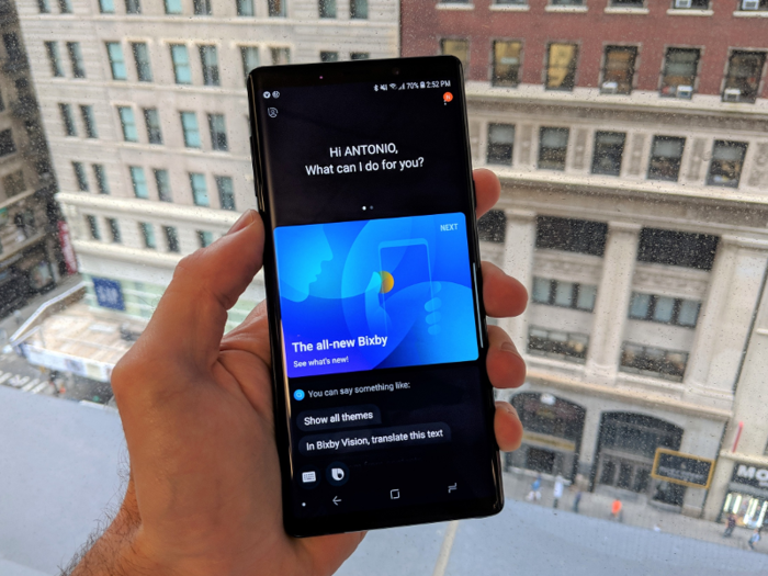I actively dislike how Samsung is trying to get you to use Bixby.