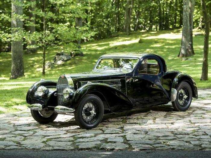 1938 Bugatti Type 57C Atlante (Sold for $2,805,000)