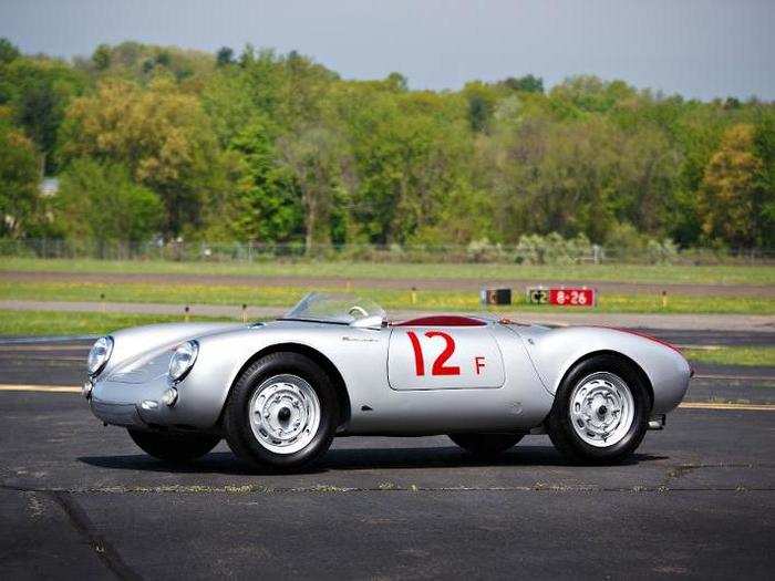 1955 Porsche 550 Spyder (Sold for $4,455,000)