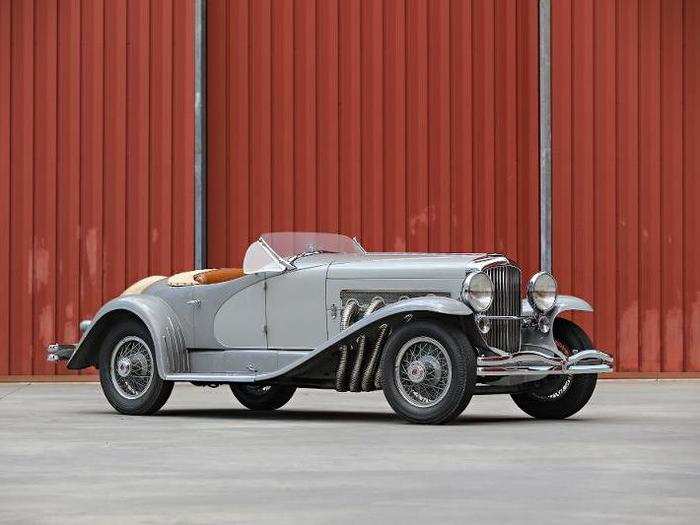 1935 Duesenberg SSJ (Sold for $22,000,000, an auction record for an American car)