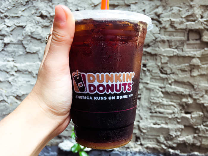 The cold brew was great — it didn