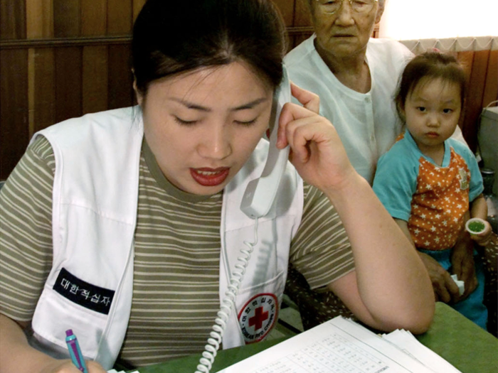 But in 1985, the first Korean family reunion was held, and almost 150 Koreans got to see their separated family members for the first time in over 30 years.