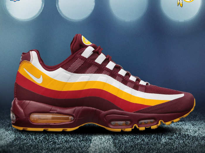 Washington Redskins (AirMax 95 No-Sew)