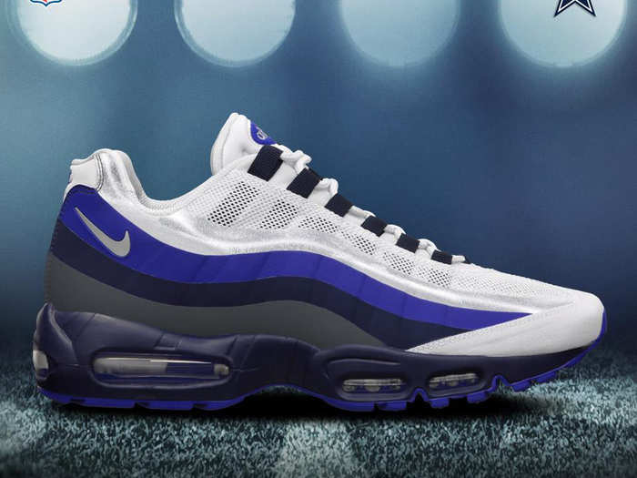 Dallas Cowboys (AirMax 95 No-Sew)