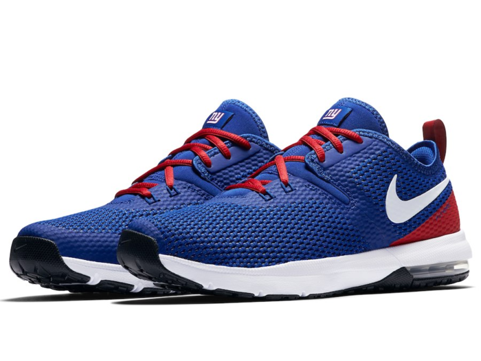 New York Giants Nike Air Max Typha 2 Shoes – Royal:Red