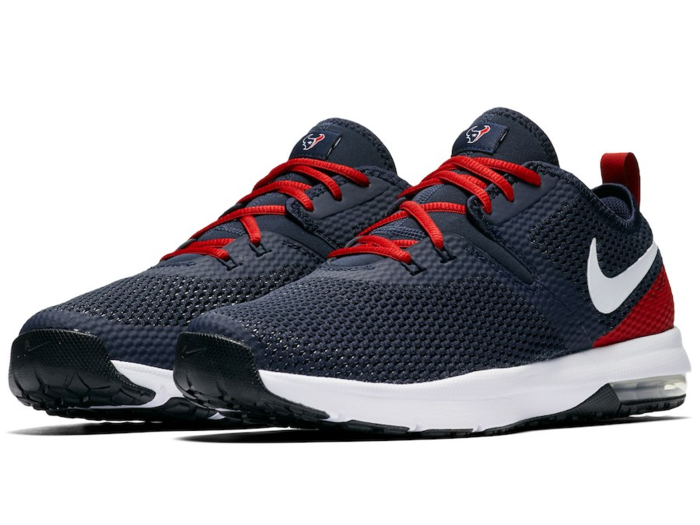 Houston Texans Nike Air Max Typha 2 Shoes – Navy:Red