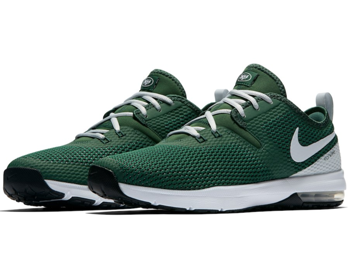 New York Jets Nike Air Max Typha 2 Shoes – Green:White