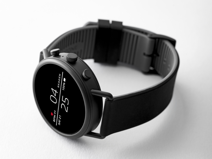 5. Skagen introduced the Falster 2, a new and improved smartwatch with GPS, swim proofing, and a heart rate sensor.