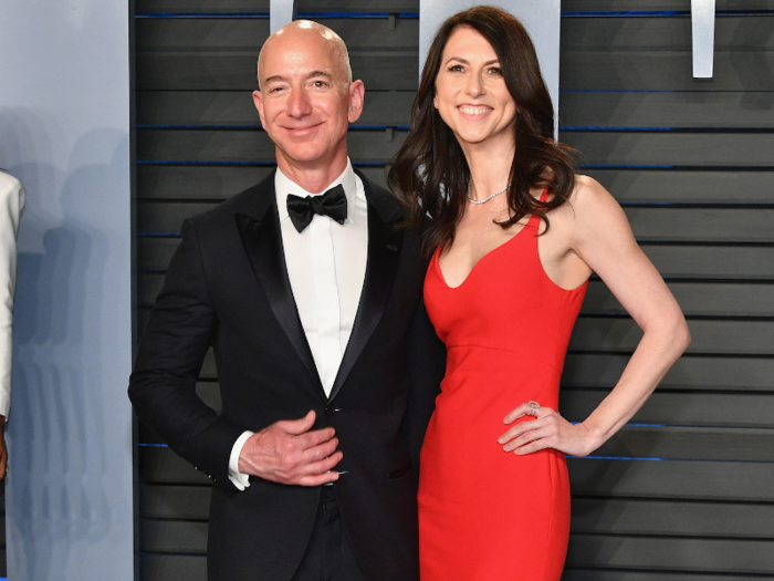 Jeff and Mackenzie Bezos: $163.3 billion