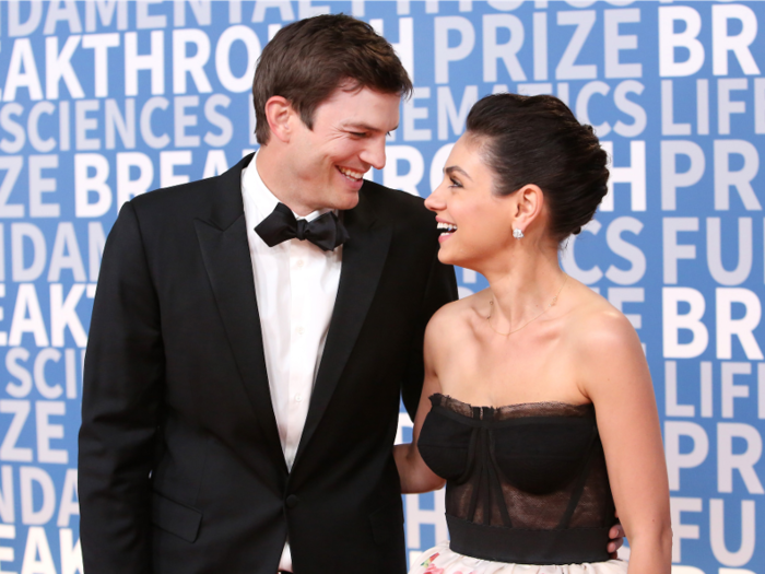 Mila Kunis and Ashton Kutcher: $265 million