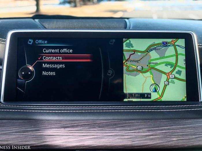 On the center console is a 10.2-inch wide-screen, high definition touchscreen...