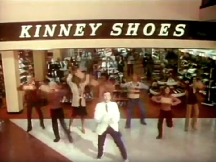 Kinney Shoes started in 1894. It had 467 stores at its peak, all of which shuttered in 1998.