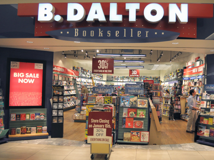 B. Dalton Books was acquired by Barnes & Noble in 1987 and continued to operate until late 2009, officially closing in January 2010.