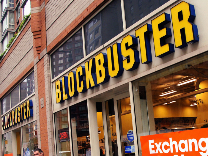 Blockbuster Music was created in 1992 after its parent company Blockbuster acquired the Sound Warehouse and Music Plus music chains. In 1998 the chain was sold to Wherehouse entertainment and then closed for good.