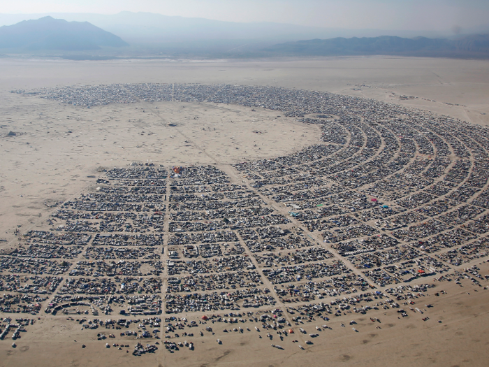 Where does Burning Man take place?