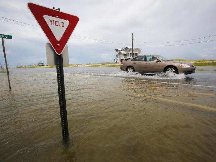 The storm is expected to move across the Mississippi Valley and turn northwest on Friday. It is forecast to dump 4 to 8 inches of rain on the western Florida Panhandle, southwest Alabama, central Mississippi, Arkansas, Missouri, southern Iowa, and Illinois by Saturday.