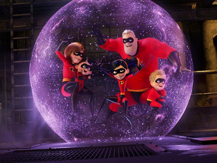 5. "Incredibles 2" — 80%