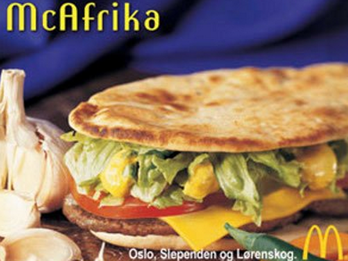 The McAfrika was a PR disaster for McDonald