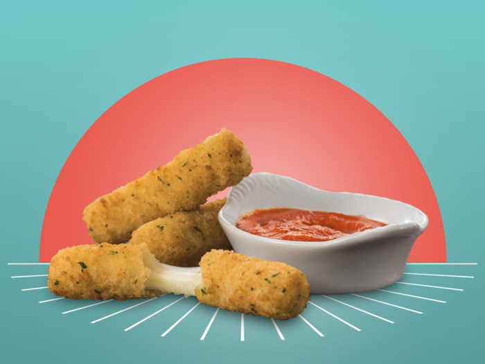 The mozzarella sticks were sold at three for $1 but were discontinued not long after they launched.