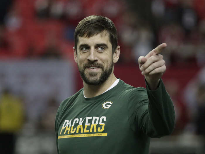 2. Aaron Rodgers, Green Bay Packers — $98.7 million