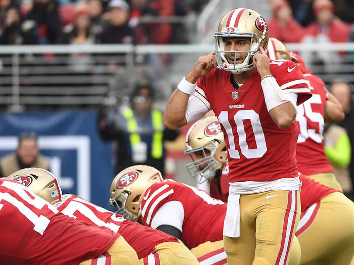 3. Jimmy Garoppolo, San Francisco 49ers — $137.5 million