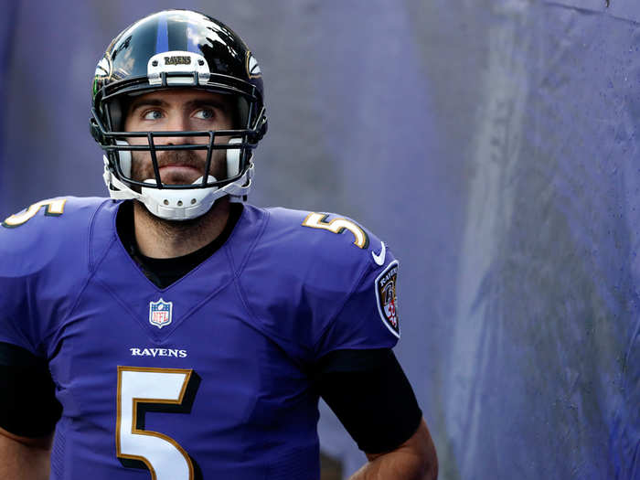 4. Joe Flacco, Baltimore Ravens — $24.8 million