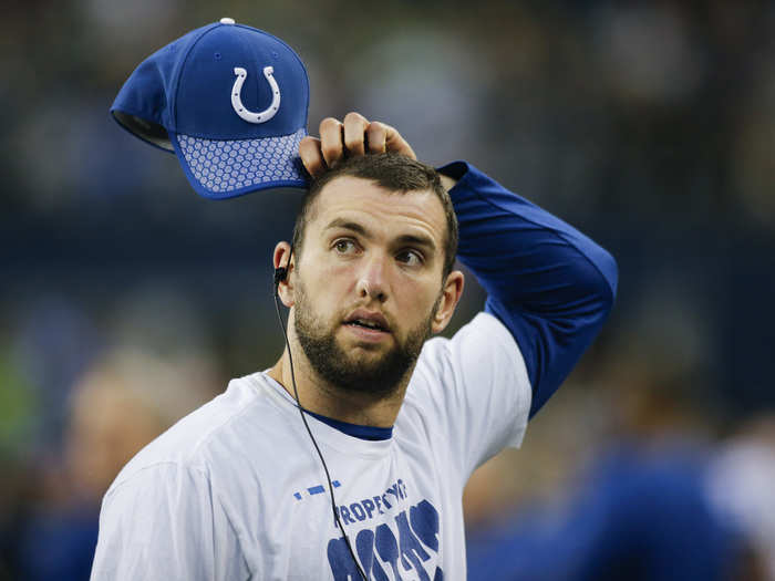 5. Andrew Luck, Indianapolis Colts — $24.4 million