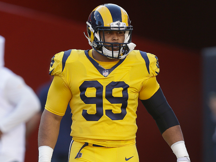 4. Aaron Donald, Los Angeles Rams — $40.9 million