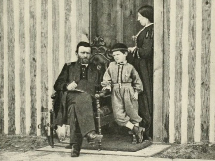 Ulysses Grant met his wife Julia through her brother.