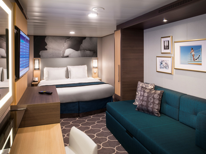 Royal Caribbean: $353 at $2.20 per square foot